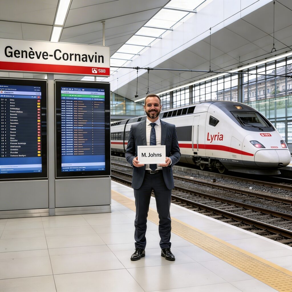 Gare de Genève Cornavin, Suisse